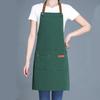 Water-Repellent Cooking Apron with Custom Print for Adults