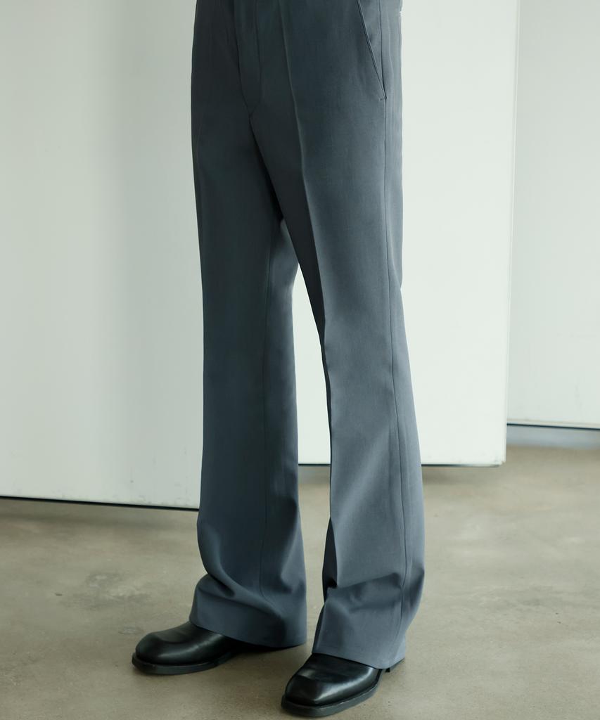 SIGNATURE Flare Bootcut Slacks [Melbourne Grey]