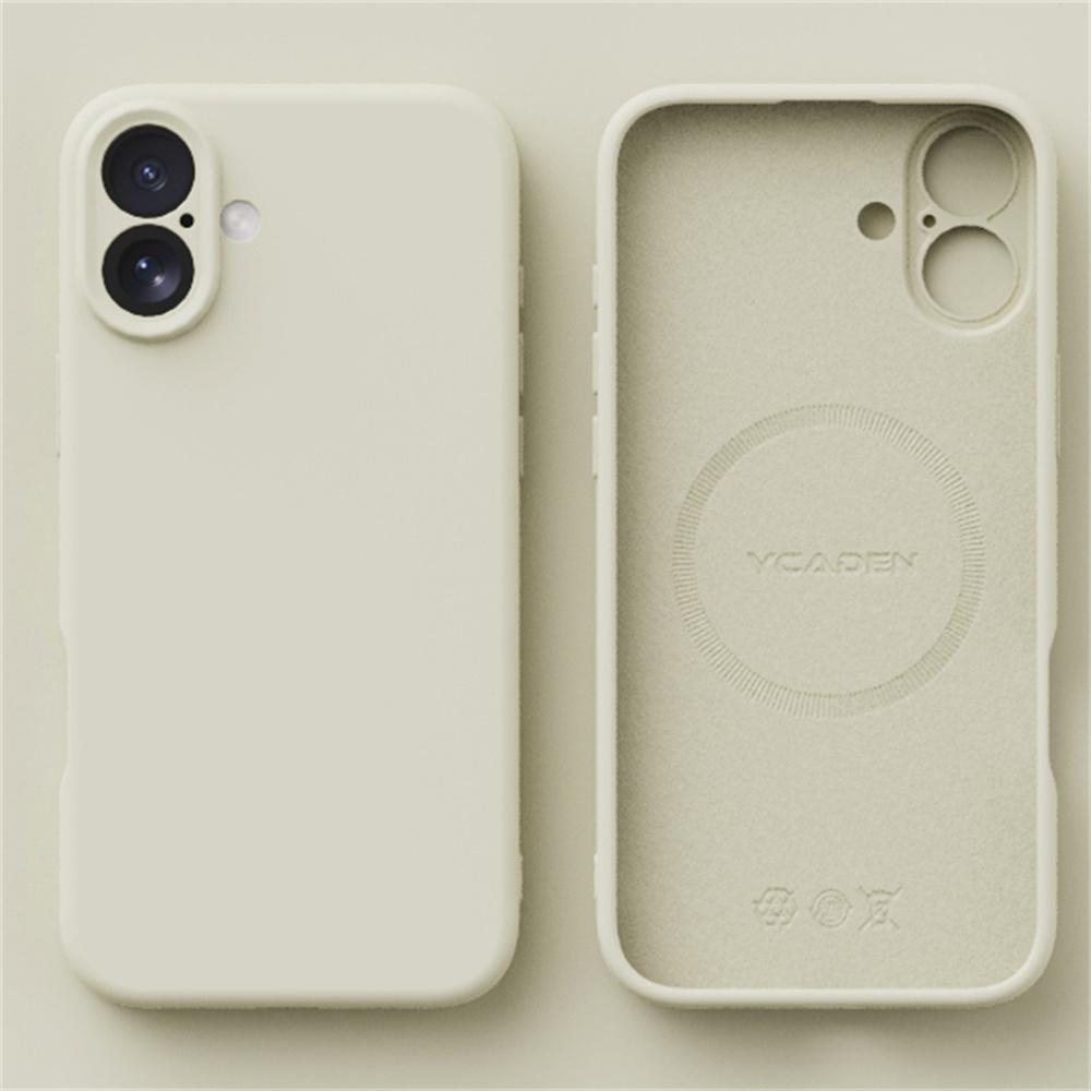 Silikonowe etui Magsafe do ładowania bezprzewodowego, matowe, dla iPhone 16 15 14 13 12 11 Pro Max 14 15 16 Plus, wysokiej jakości, płynne, tylna okładka