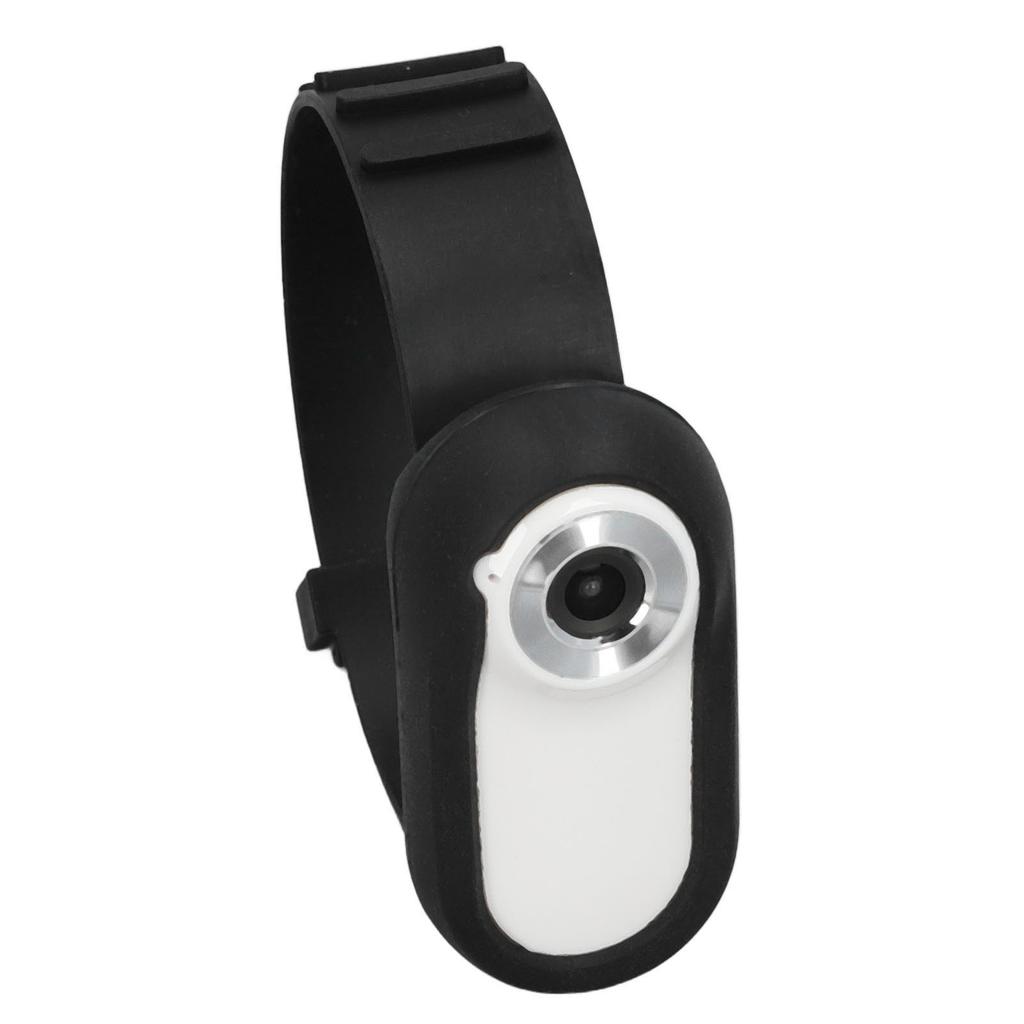 Pet Collar Camera High Definition Portable Dog Tracker Collar Camera Action Sport Dog Cam Cat Video Camera White