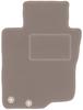 Beige Driver's Mat For: Toyota Hilux VIII Pickup (2015-)
