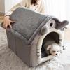 Suitable for Ultra Small Dogs Small To Medium-sized Cats Foldable Pet House Detachable Dog Bed Washable Cat House Soft Pet Bed