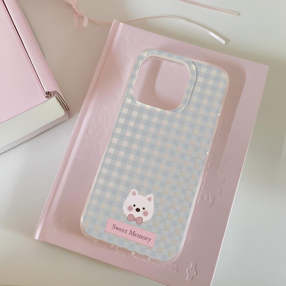 Painted Phone Case for iPhone 12 13 15 16 iPhone 16 12 13 14 15 Pro  14 15 16 Pro Max Coverage Shockproof Anti-Fingerprint Fresh Style Protective Case