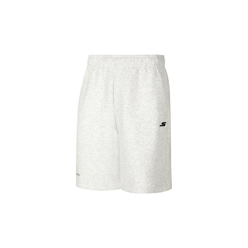 Skechers Comfortable Solid Color Elastic Casual Shorts Men shorts P226M083-0248 L