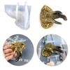 Glossy Silicone Elephant Mold Wall-mounted Valentines Stereo Mold DIY Ornaments Pendant Epoxy Resin Crafting Molds
