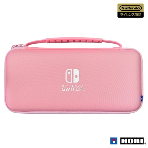 

[Лицензированный продукт Nintendo] Тонкий жесткий чехол Plus для Nintendo Switch Strawberry Pink [Совместим с органической моделью Nintendo Switch и Ninte