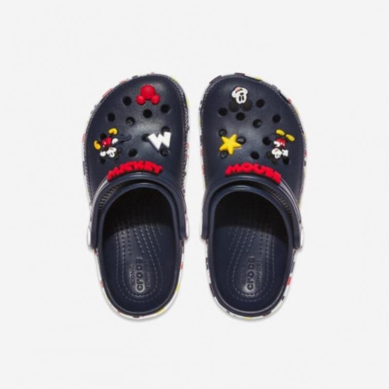 Crocs Kids Mickey Friends Classic Clog Navy