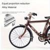 New 1/10 Miniature Alloy Model Bicycle Diecast Metal Bike Adult Simulation House Decor Fun Crafts Collection Ornaments Gifts