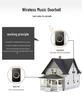 Ultra-Long Range Wireless Doorbell with Remote Control and Smart Call Button for Home and Elderly Use