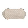 Michael Kors Maeve Classic Commuter Fashion Monogram Color Block Tote Bag Small Women Handbags Vanilla-White Acorn-Brown 30T2G5VT1B-149