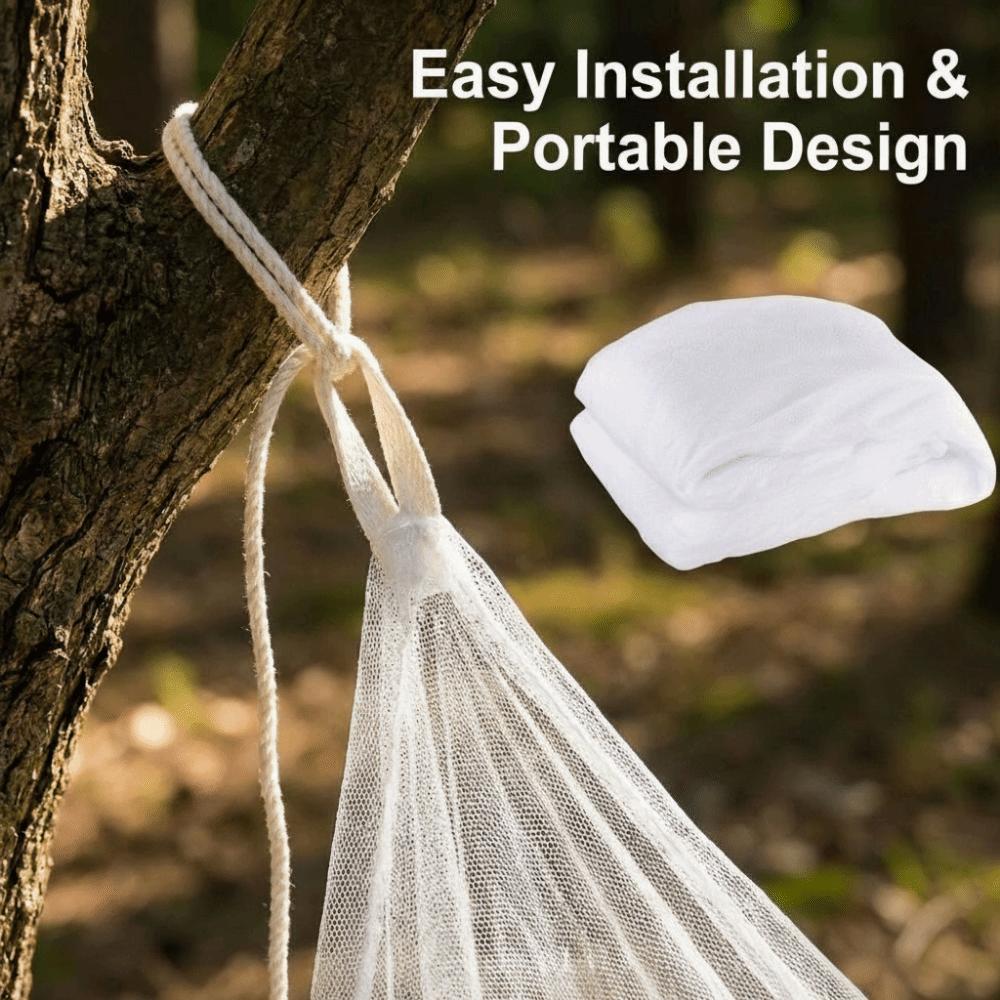 Portable Mosquito Net Shelter Summer Hanging Mosquito Mesh Insect Proof Tent Garden Backyard