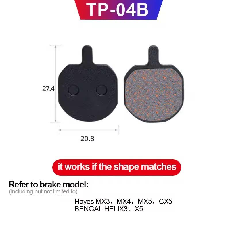 MTB Bicycle Hydraulic Disc Brake Pads For b01s SHIMANO SRAM AVID HAYES Magura ZOOM Cycling Bike Parts Semi-Metallic Brake Pad