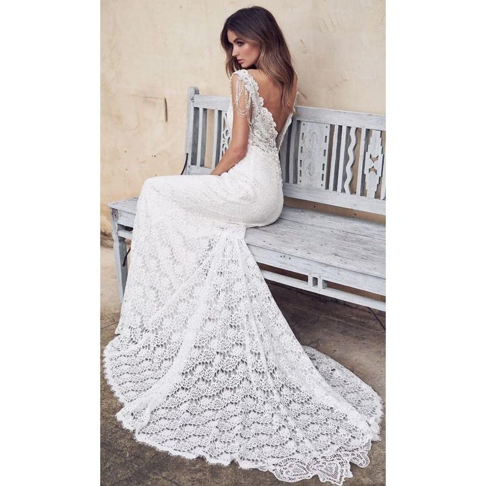 Lace Dress Sleeveless Backless 