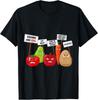 Funny Vegan - Vegetables & Fruits Protesting Against Vegans Gift Unisex T-Shirt