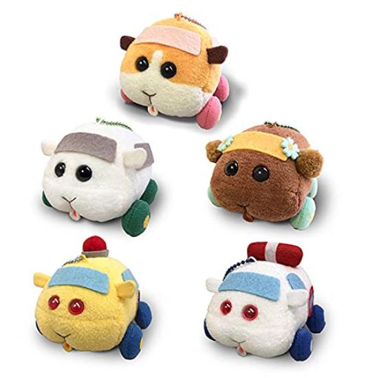 

Diamond Head PUI PUI Molcar Mochikororin Plush Mascot 1 Boxed Set of 5 Made of Polyester and Iron Vol. (5 designs)