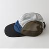 Fashion Retro Mesh Baseball Cap Flat-brimmed 5 Panel Sun Visor Cap Breathable Adjustable Quick-drying Hat Unisex