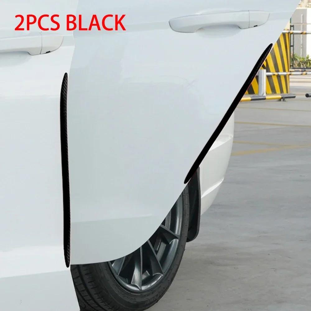 4 Pcs NEW Car Anti-Collision Patch Bumper Guard Strip Anti-Scratch Bumper Protector Trim Universal for Cars SUV Pickup Truck