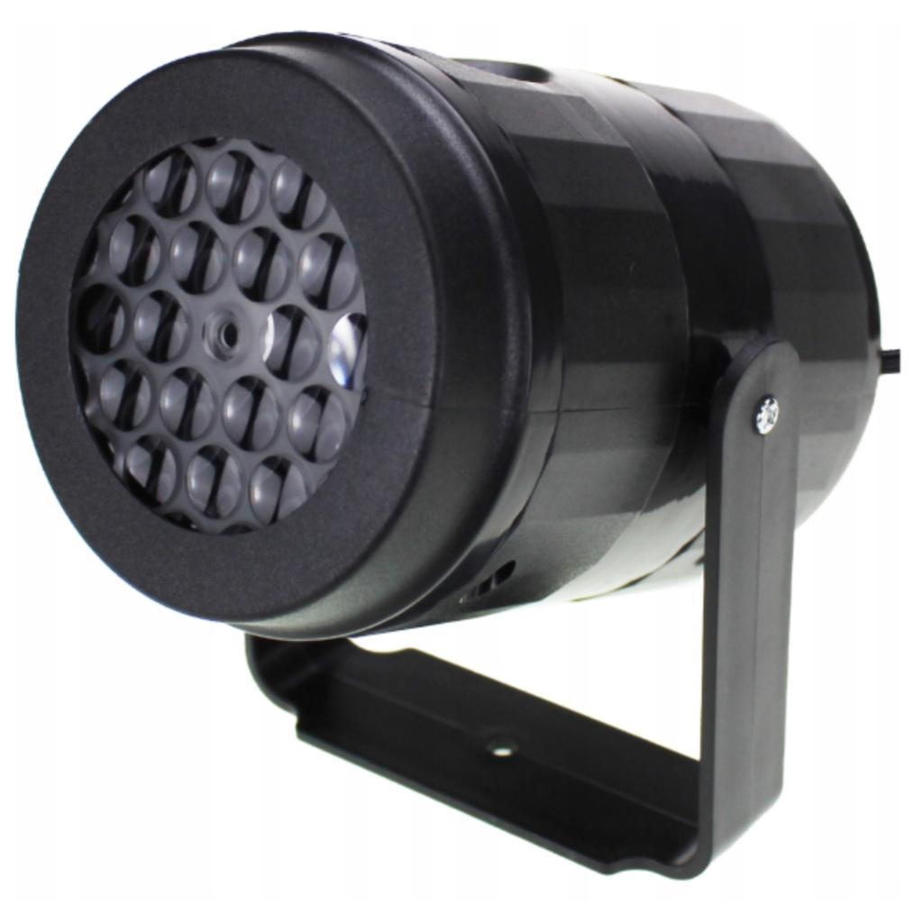 Prjektor Świąteczny Rzutnik Laserowy Led Na Dom Śnieżynki Rgb Wzory