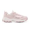 Skechers D'LITES 1.0 Women Spring Summer Panda Shoes Platform Height-Increase Versatile Low-Top Chunky Sneakers Light Pink 150552-LTPK