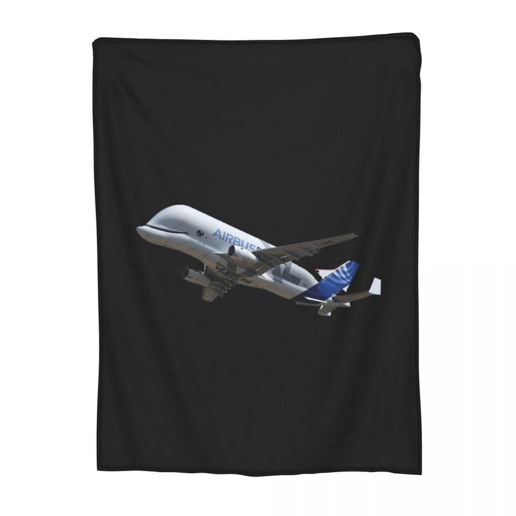Airbus Beluga Blankets Fleece Sofa Throw Blanket Lightweight for Home Bedroom Outdoor Throws Bedspread Quilt