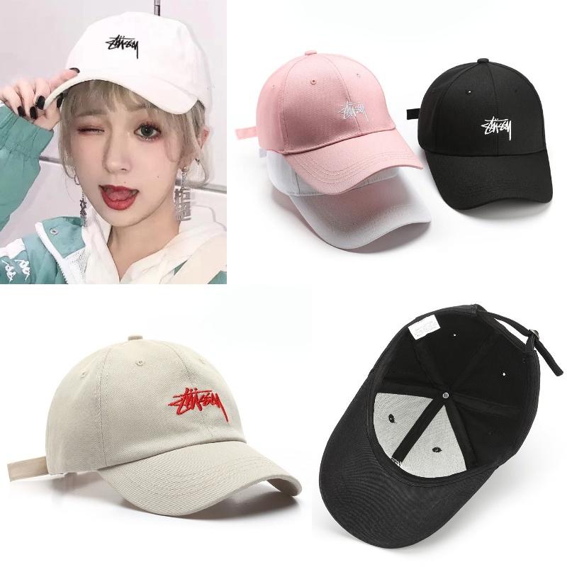 Stussy Personalized Letter Embroidery Baseball Cap For Men And Women