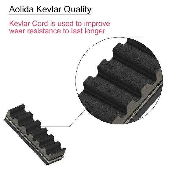 High KEVLAR Quality Drive Belt 23100-LEA7-E00 OEM Part for KYMCO DOWNTOWN 300/350 K-XCT 300 I Downtown DT 250i Kawasaki J300