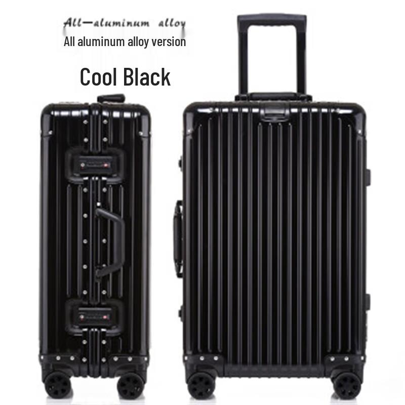 Fashion Aluminum Hardside Spinner Luggage 24 Inch