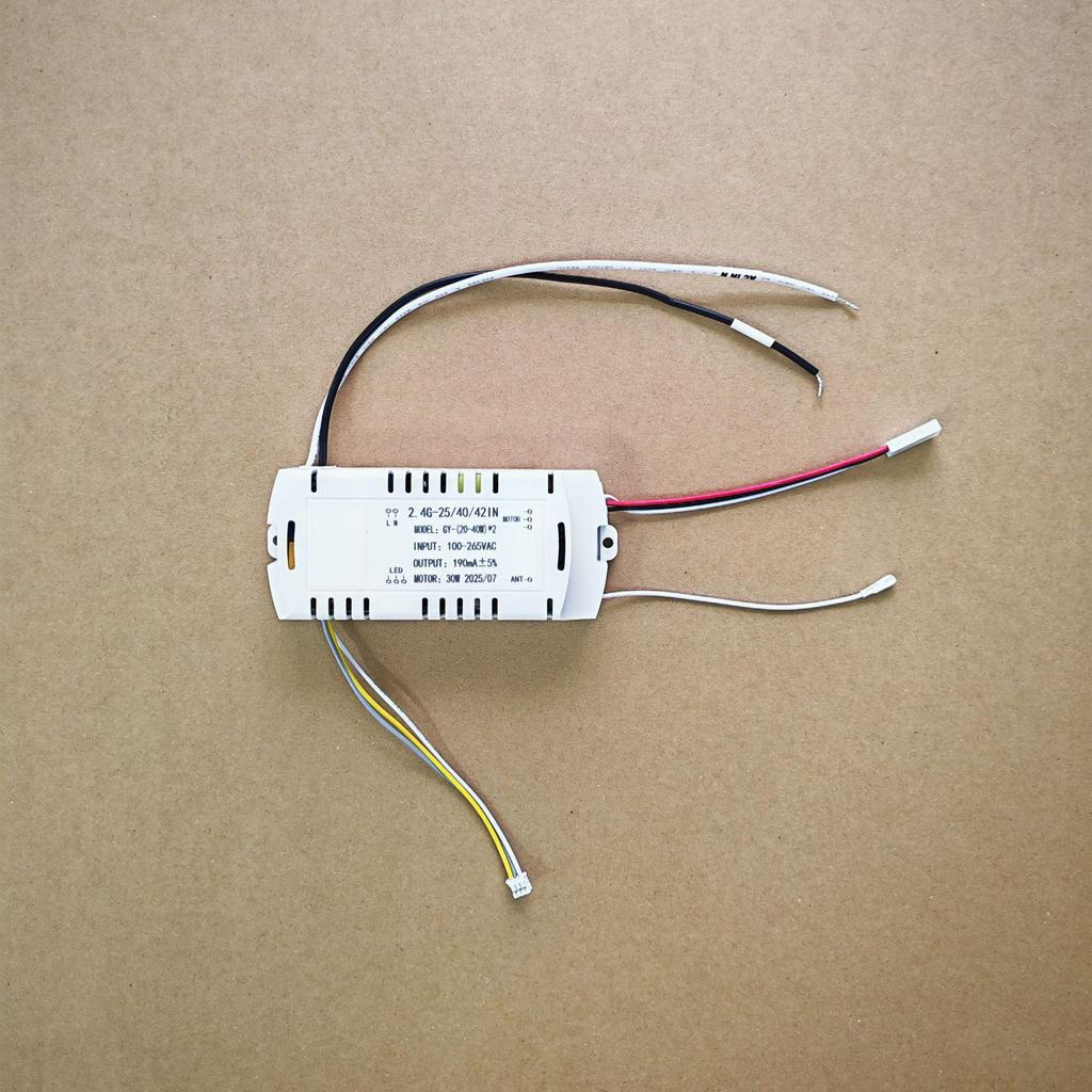 Fernbedienung DC Frequenzumrichter Deckenventilator mit Stufenloser Dimmung und Niederspannungs 24V Motor, 110V