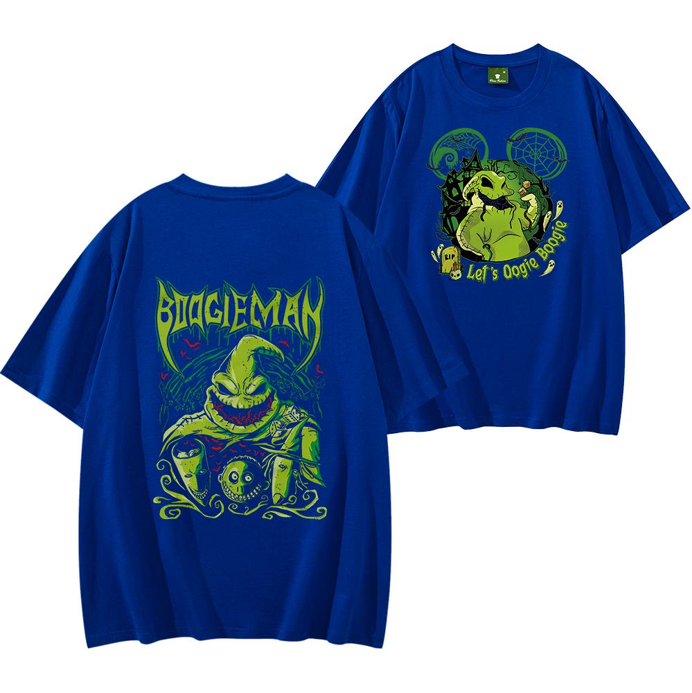 Boogie Man Shirt Halloween Boogie T-Shirt Nightmare Before Christmas Tops Oogie Boogie Shirt Family Halloween Party 2025 Tee