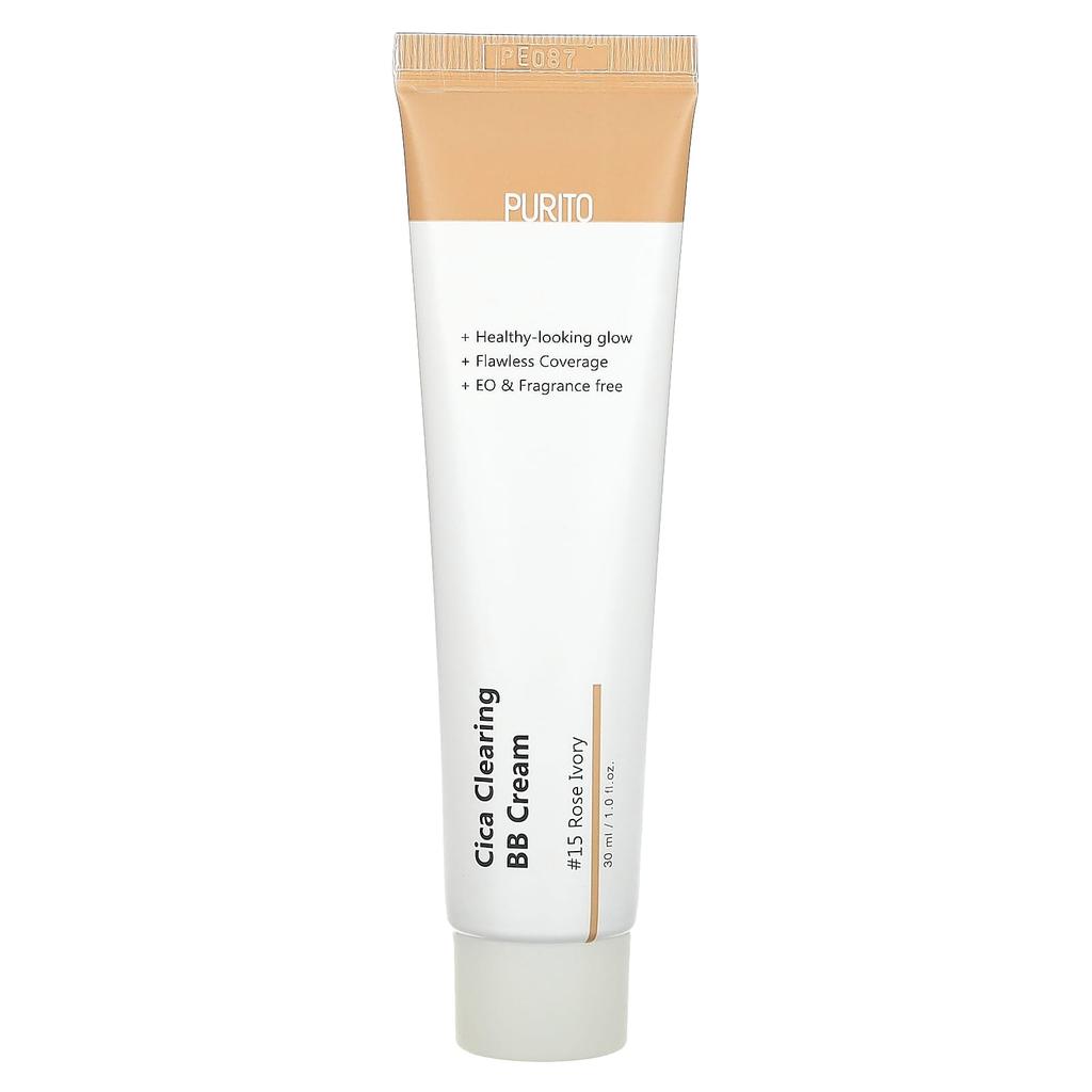 Cica Clearing Bb Cream, 15 Rose Ivory, 30Ml(1Fl Oz)