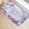 Mandala-Druckserie Fußmatte Schlafzimmer Eingang Fußmatte Heimdekoration Wohnzimmer Willkommens-Fußmatte Rutschfeste Küchenbodenmatten