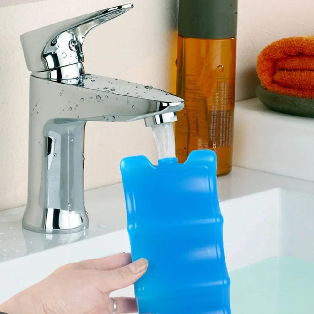 Blue Gel Freezer Ice Blocks 600ml Ice Brick Water Injection Gel Freezer Cooler Pack  Drinks
