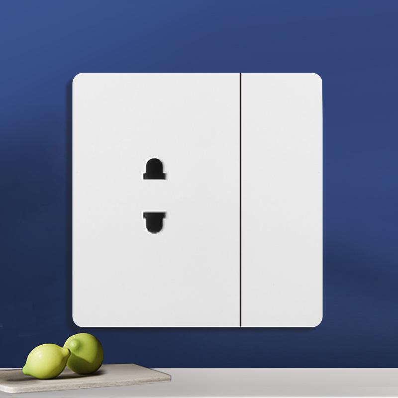 British 13A Multi-Hole Switch & Socket Panel with Type-C Fast Charge for Hong Kong & Macao
