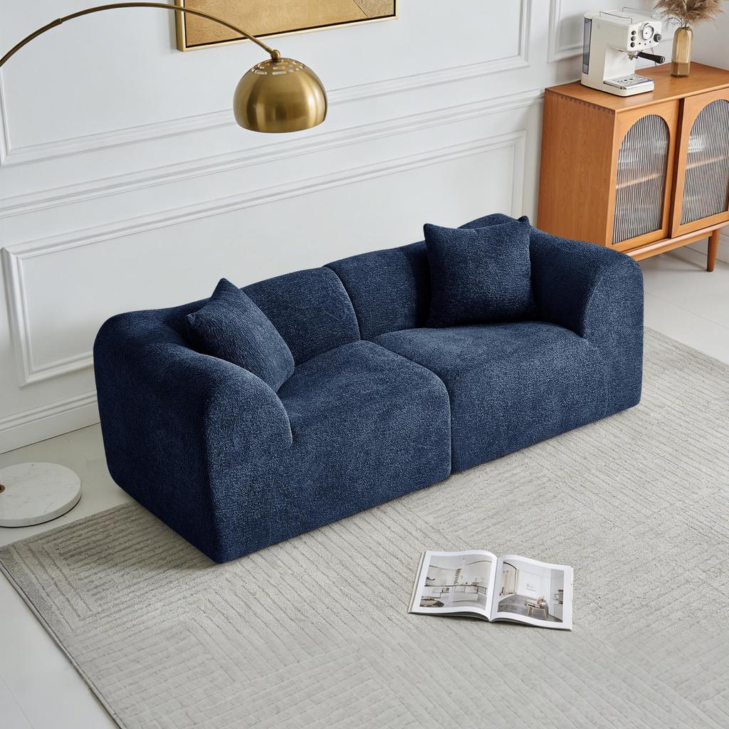 Modasi 2-Sitzer Samtsofa MDS-S086LS 194cm*87cm*67cm