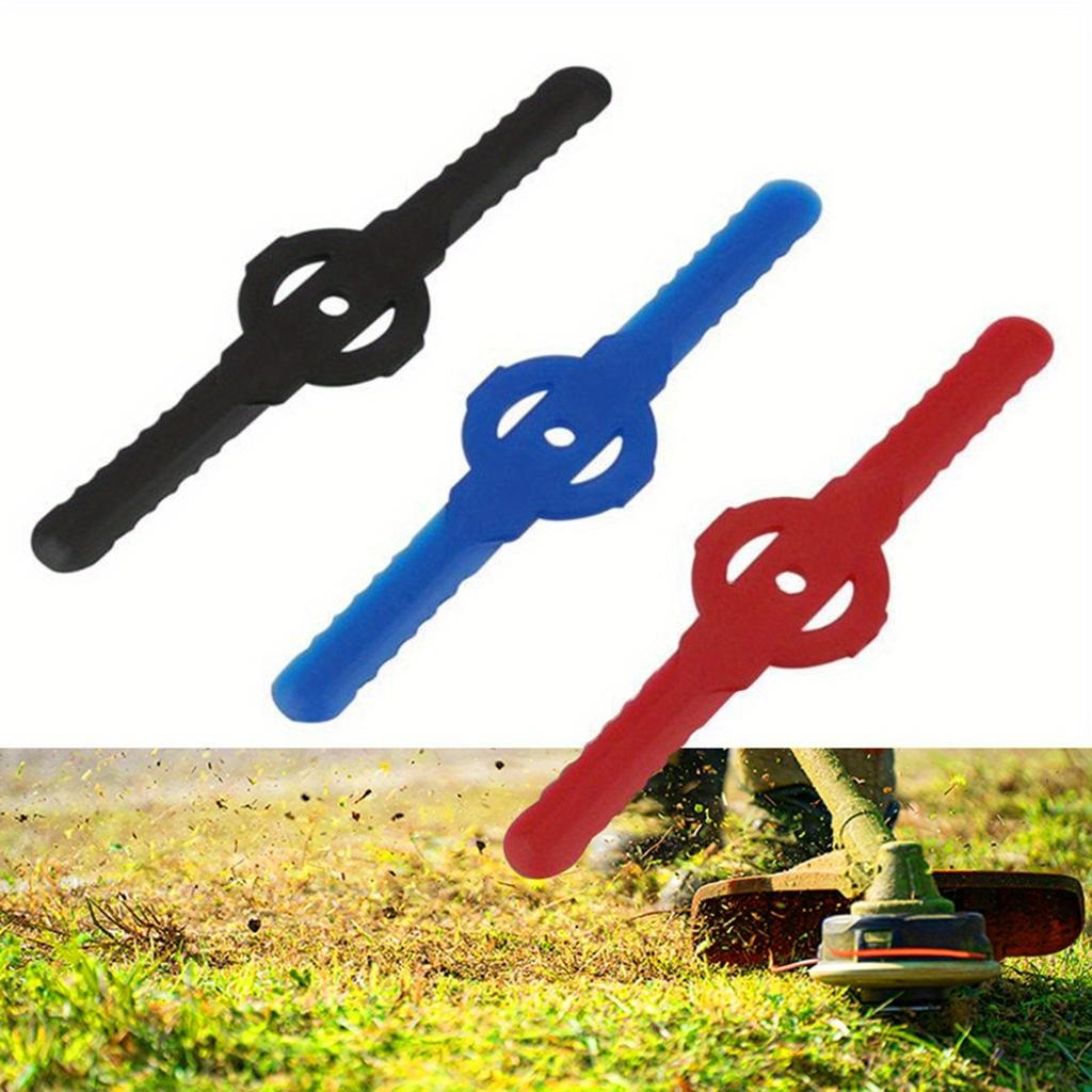 20 vnt. Patvarūs plastikiniai vejapjovės atsarginiai peiliukai Sodo vejos elektrinės vejapjovės ilgo peilio atsarginiai priedai