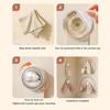 Elegant Color Pot Lid Storage Holder Convenient for Wall Mounted and Cabinet Use In Kitchens Supplies Organization
