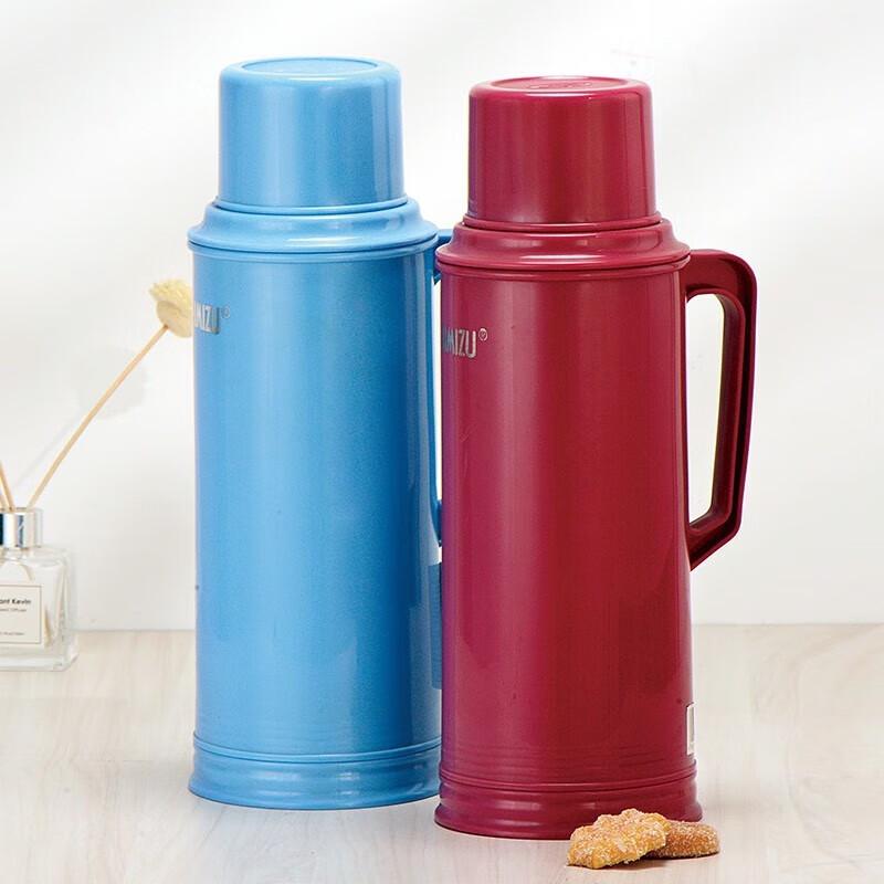 SHIMIZU Traditional Cork Lid Glass Lined Vacuum Flask