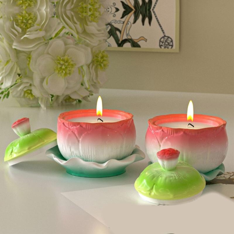 Candle Container Mold Set Flexible Silicone Mold with Lid Effortless Demolding for DIY Candle Storage Box Making