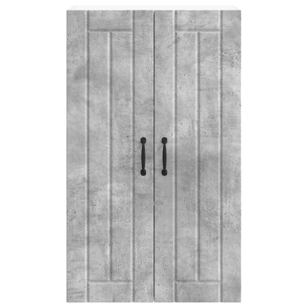 Wall Cabinet LUCCA Concrete Grey 60 x 31 x 100 cm Particleboard