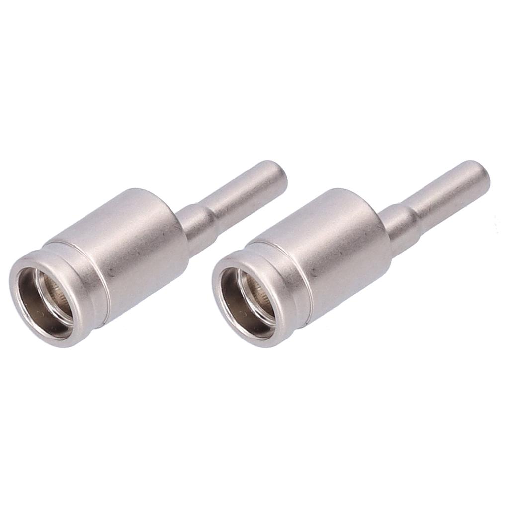 2pcs 4GA Wire Reducer Terminal Connector Pure Copper Nickel Plated for Car Audio Amplifier