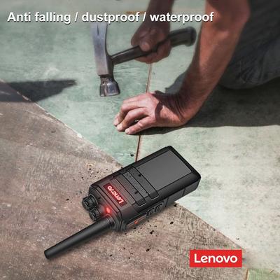 Lenovo Talkie-walkie N7, émetteur-récepteur FM professionnel à 16 canaux, radios bidirectionnelles portables rechargeables