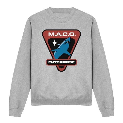 Star Trek Unisex Adult MACO Patch Sweatshirt