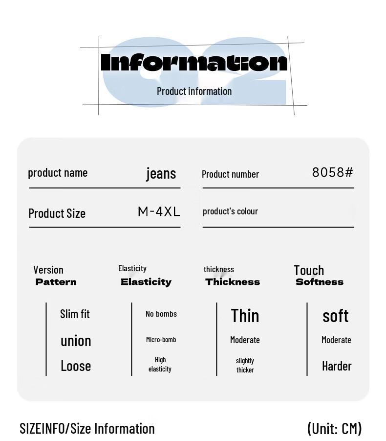 Jeanswest Men's Straight Loose Fit Outdoor Casual Denim Jeans