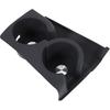 Center Console Cup Holder Inserts Compatible with Mercedes Benz GLC Class 2023 2024 Center Console Cup Holder Silicone Protector Cover Non-Slip Drink