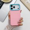 Для iPhone 17 Pro Чохол з ТПУ Контрастний Колір Рамки Камери Ударостійка Задня Кришка Телефону