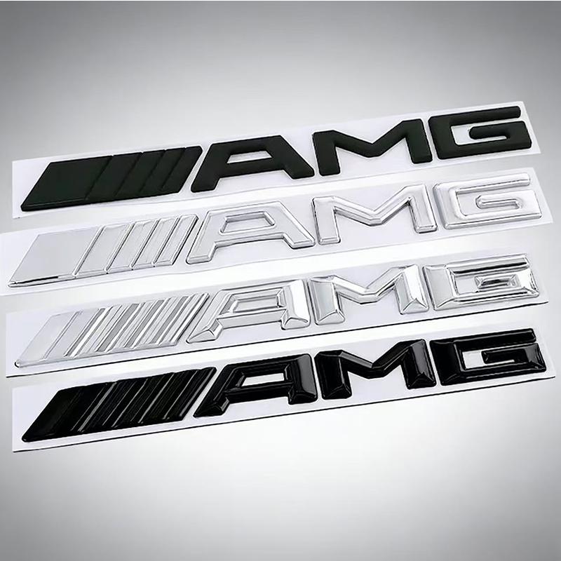 1Pcs 3D Metal Stickers Car Body Trunk Decal For Mercedes Benz AMG W203 W205 W206 W211 W220 W212 W201 W210 W108 W168 W176 W124 KA6