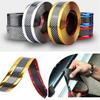 Carbon Fiber Car Door Plate Sill Scuff Cover Anti Scratch Sticker Accessories