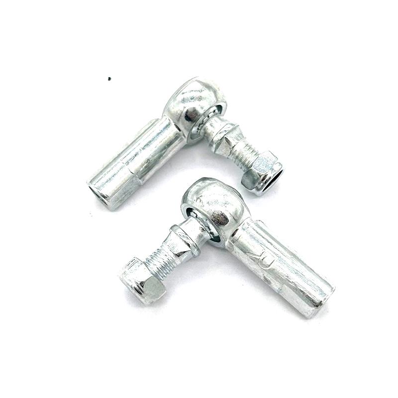 2pcs M8 8x8 Tie Rod End Kits Ball Joint Rod Head For 49cc Electric Mini Kids ATV Go Kart Buggy Quad Bike Parts