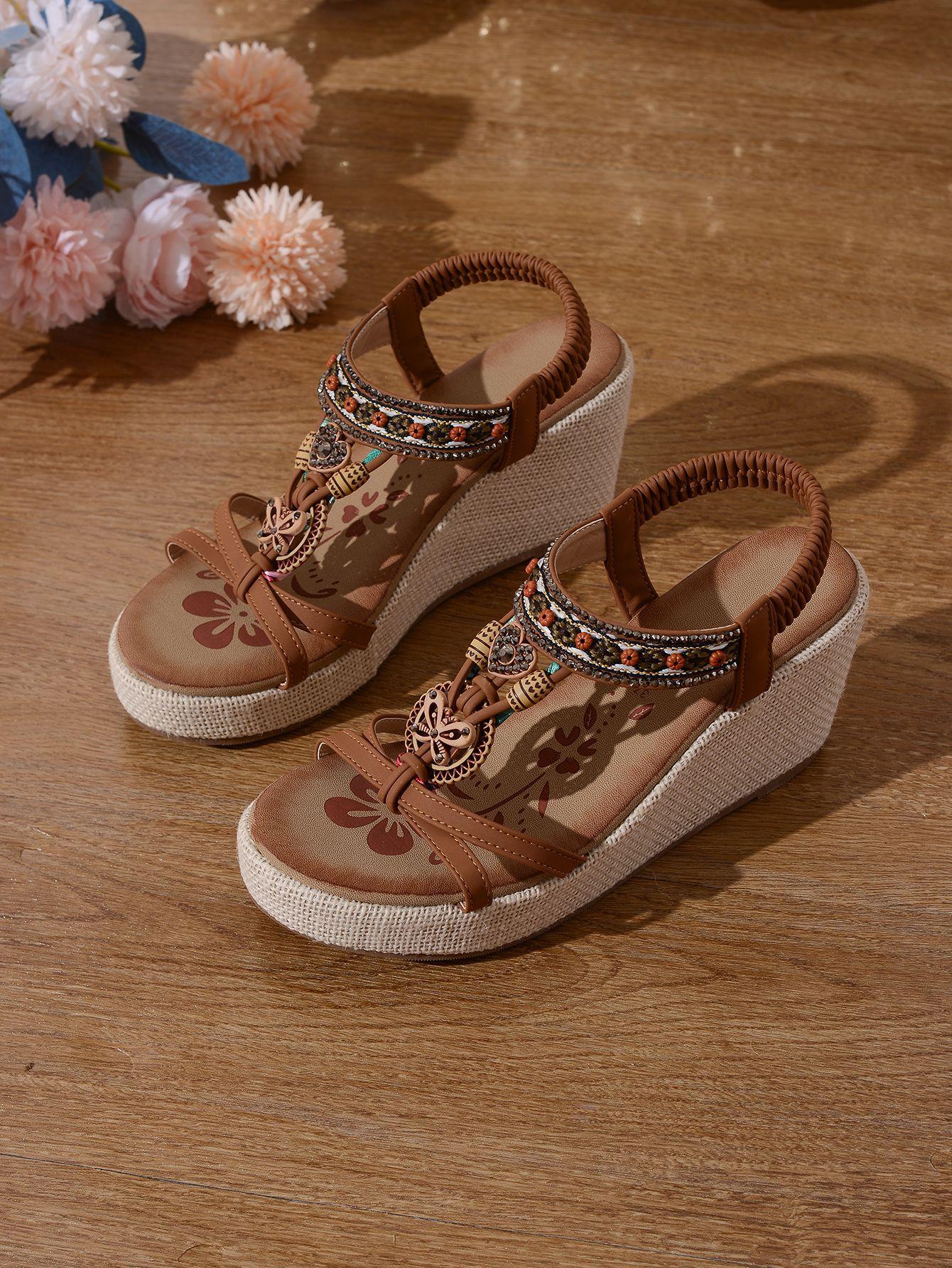 

Бохо стиль новые женские туфли ретро босоножки на платформе каблук темперамент высокие каблуки повседневная обувь источник 41