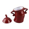 Canister With Attitude Drop Resistant PVC Durability Food Canisters With Lids Desktop Cup Ornament For Halloween